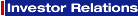 Investor Relations